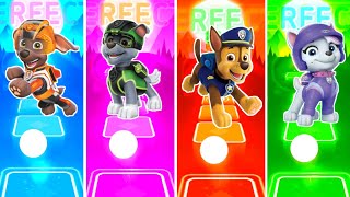 Everest Paw Patrol 🆚 Chase Paw Patrol 🆚 Paw Patrol Marshall 🆚 Skye Paw Patrol 🚓 tiles hop edm rush