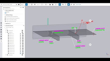 Tekla Structures - Publish Drawing Annotations to Trimble Connect