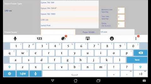 Tutorial Setting Printer MPos Seamlez POSNDROID XA10