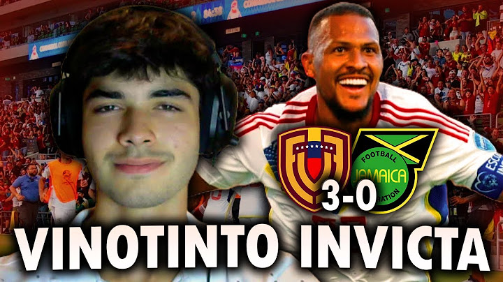 VENEZUELA 3-0 JAMAICA | UNA VINOTINTO INVICTA HACE HISTORIA Y CLASIFICA COMO PRIMERA A CUARTOS