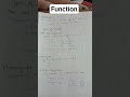 Function in Discrete Structure #viral #video #shorts #btech #rgpv #bhopal #3rdsem #mostimportant