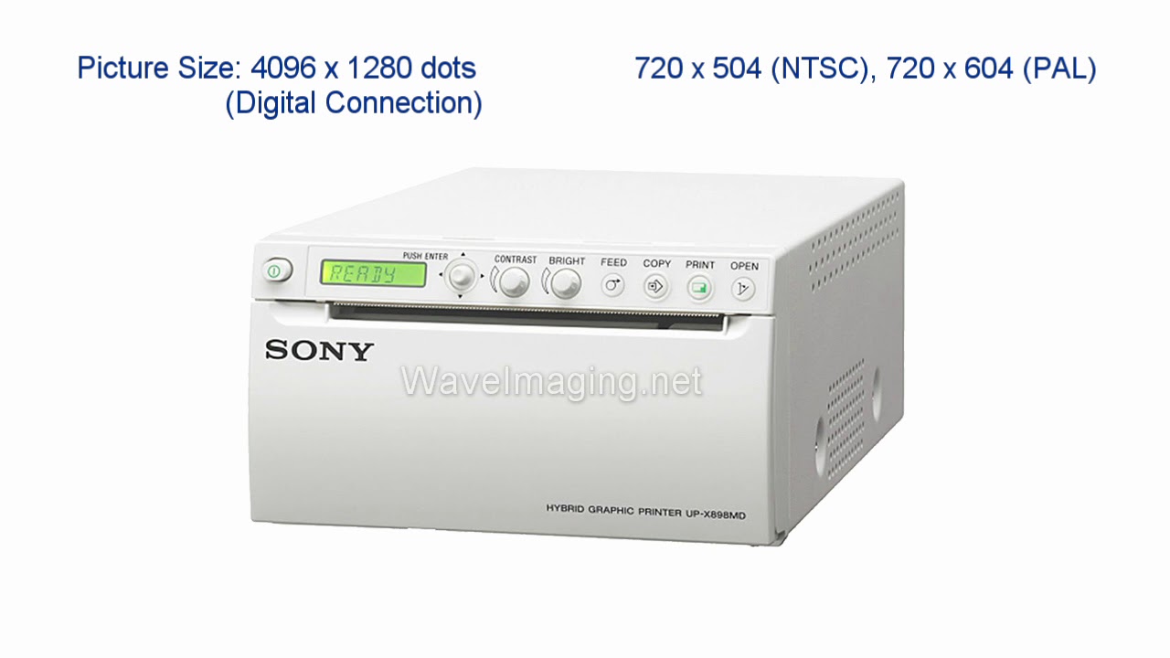 Sony UP-X898MD Black and White Video Graphic Printer