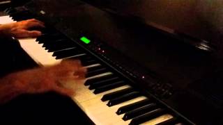 Video thumbnail of "Layla, acoustic version (solo piano)"