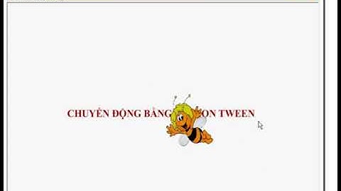 Hướng dẫn cơ bản Macromedia flash 8 (bài 2)