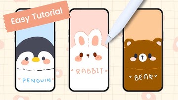 Create Your Own Cute Phone Wallpaper in Procreate [Easy Beginner Tutorial]