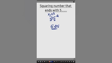 Square of numbers that ends with 5 #simplemathstricks #shortcuts #shorttricks #vedicmaths #mindmaths