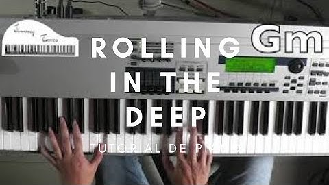 Tutorial Piano Rolling In the Deep Adele - Jimmy Torres