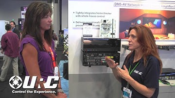 CEPro visits URC at CEDIA 2012: AV Receiver with Total Control home automation inside