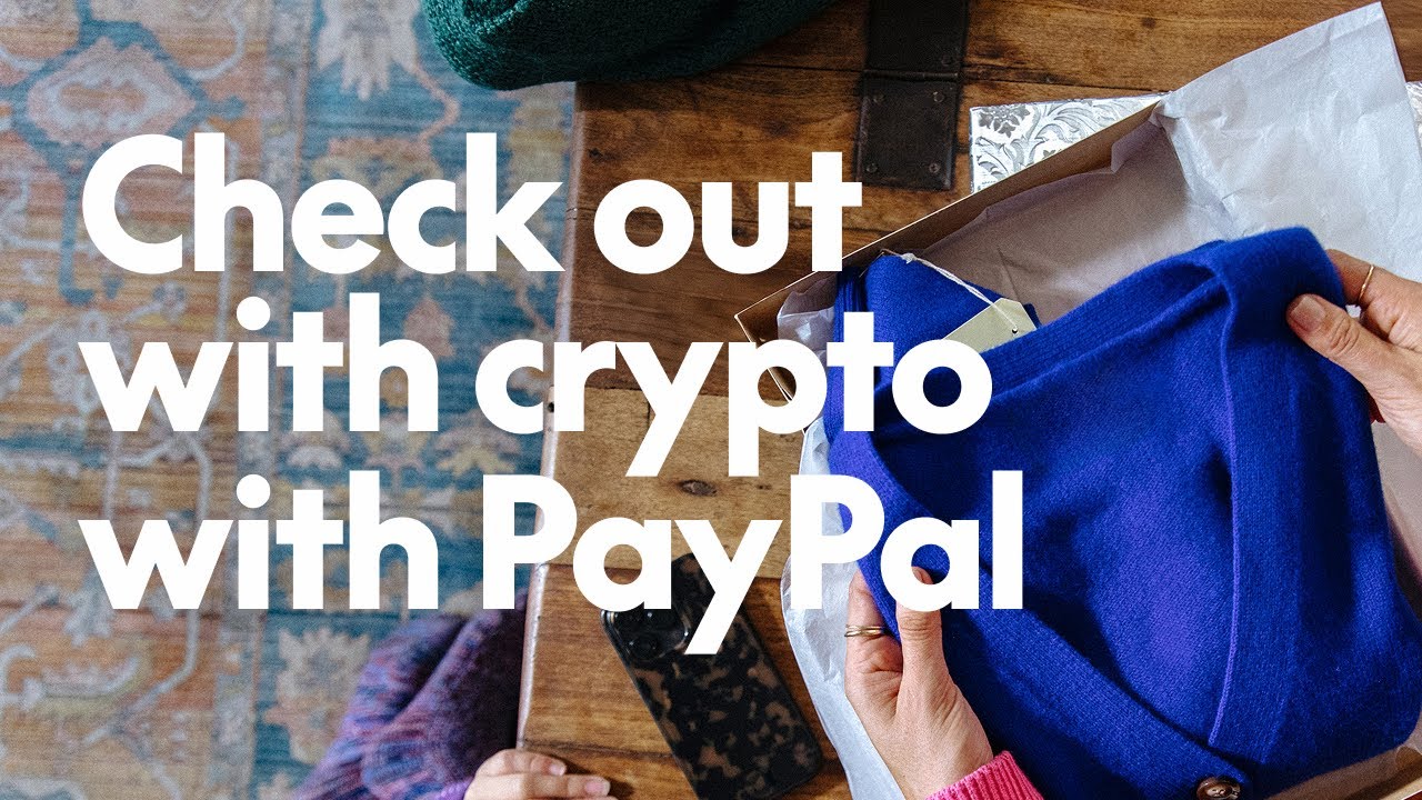 How to check out with crypto with PayPal
