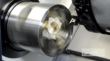 TC600 in Action: Turning Process with SMW-Autoblok AXN Automatic Indexing Chuck