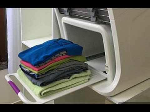 Máquina plancha y dobla la ropa por ti, Sí, es real. Esta máquina - o  robot- plancha y dobla la ropa por ti. ¡DEME 10! 😱😱 Video: Rich DeMuro., By 24horas.cl