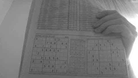 Sudoku grabber and solver with webcam