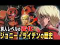 謎に包まれたエースパイロット「ジョニー・ライデン」の歴史【ガンダム解説】