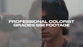 Professional Colorist Grades VLOG footage from the S5II