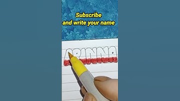 Bubble letter writing ||  name writing on request#calligraphy #alphabets #art