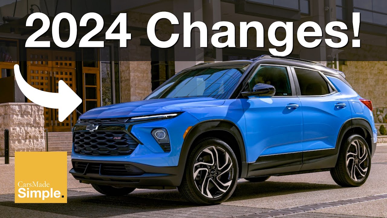 2024 Chevy Trailblazer Full Change List Refreshed Styling New Colors