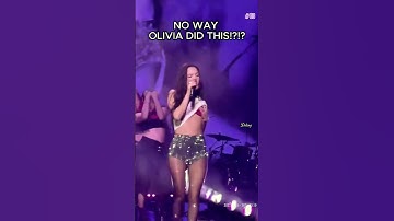 No Way… Olivia Rodrigo Actually Did THIS? #concert #oliviarodrigo
