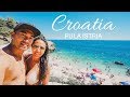 Pula Roman Amphitheatre, Truffle pasta, beautiful beaches in Pula Istria Croatia