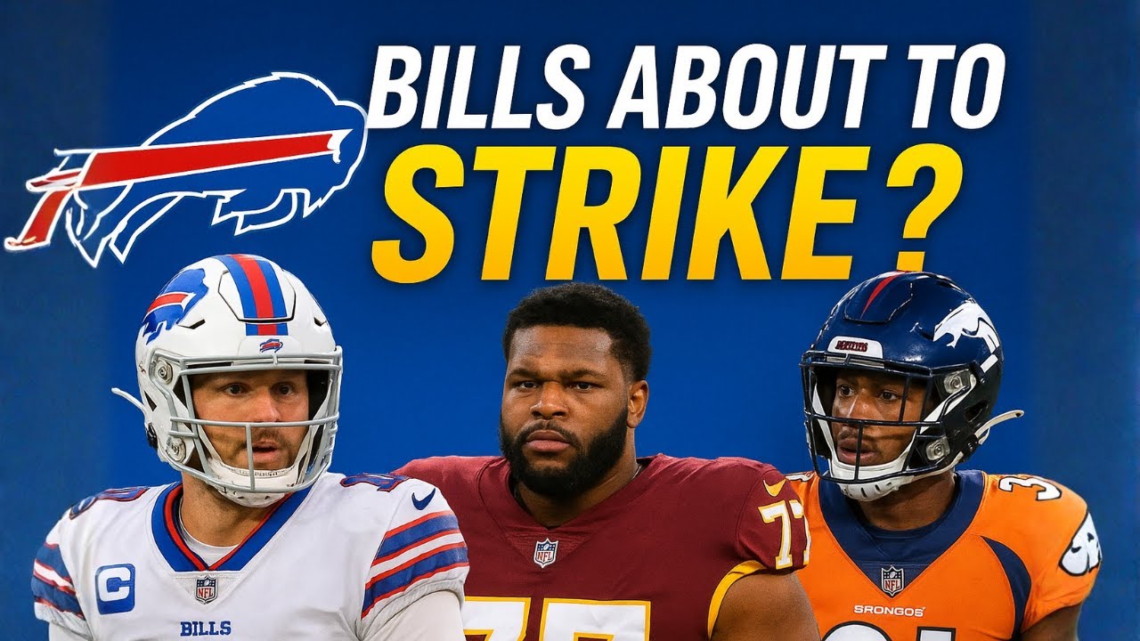 Buffalo Bills About to Make a SHOCKING Move?! 😱 Top Free Agents Still Available!