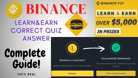 binance learn and earn quiz answers | binance learn and earn quiz kaise khele