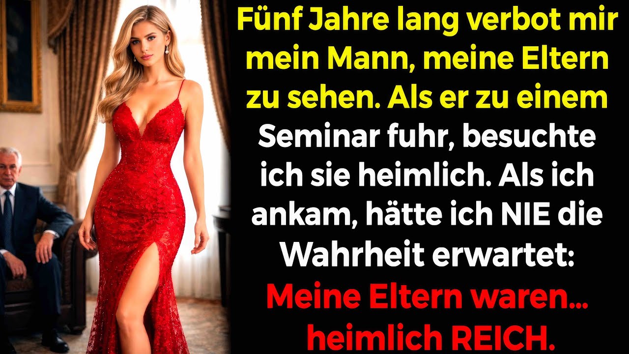🤫 Heimlich besuchte ich meine Eltern, als mein Mann weg war – Nie ahnte ich: Sie waren💸💎