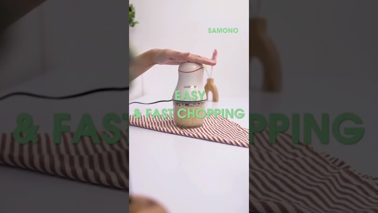 penggunaan chopper samono sw099