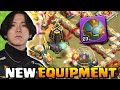 Klaus gems new epic spiky ball equipment in clash of clans