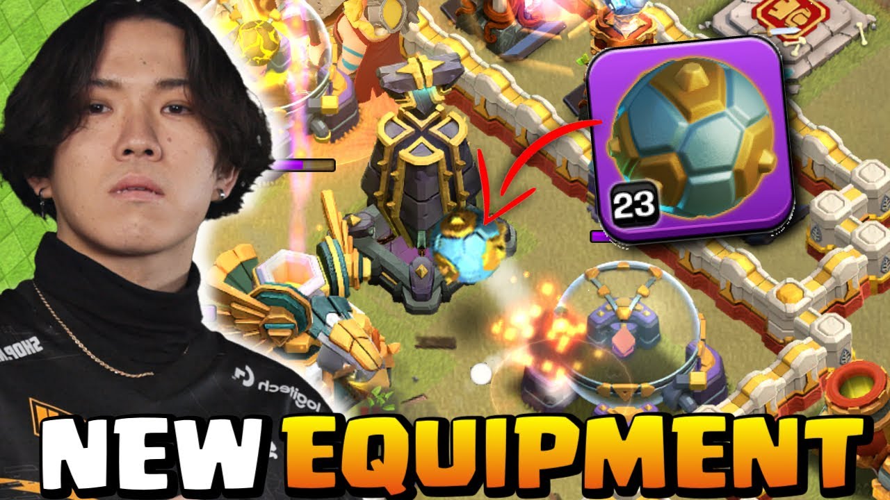 Klaus gems NEW EPIC Spiky Ball EQUIPMENT in Clash of Clans