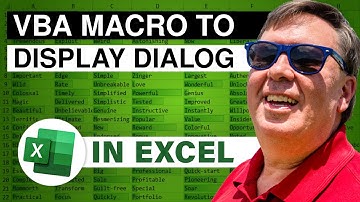 Excel - Display Find Dialog Box in Macros (Built-in vs. Application.SendKeys) - Episode 954