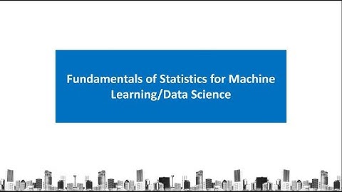 Introduction to Statistical Techniques for Data Science and Machine Learning