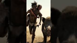 Escape from ferocious prehistoric predators #prehistoriclife #survival