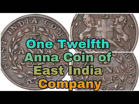 RARE RARE Copper One Twelfth Anna Coin Of East India Company Of 1835-NUMISMATIST-HISTORY LOVER