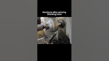 Aluminum alloy spinning for Shiedling cover Part 2    #metalspinning
