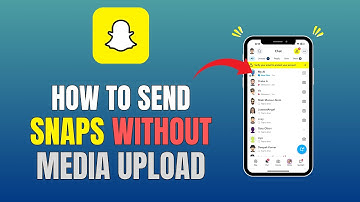 HOE JE SNAPS VERSTUURT ZONDER MEDIA TE UPLOADEN (NIEUWE UPDATE 2025)