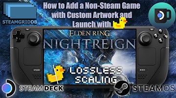 How to Add a Non-Steam Game with Custom Artwork and Launch with Lossless Scaling