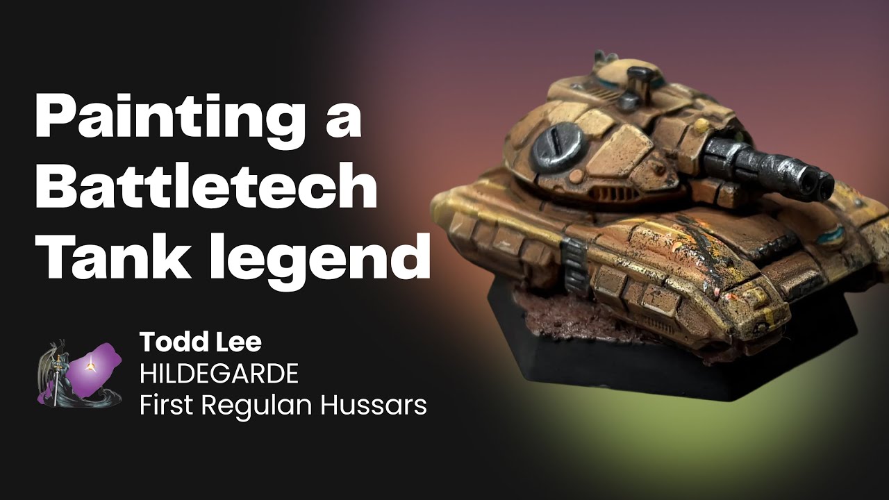 Как покрасить танки BattleTech: Разрушитель