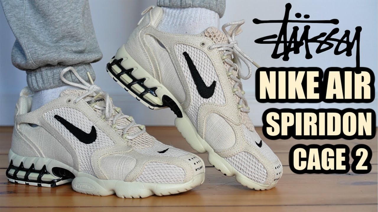 開封の儀】Stussy x Nike Air Zoom Spiridon Cage 2！ステューシー x ...