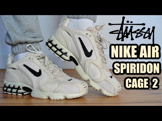 Nike Air Zoom Spiridon Caged 2 Stussy Fossil