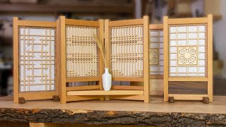 Making Japanese Shoji Screens / Tabletop Decorative Panels by Adrian Preda 116,826 views 4 years ago 11 minutes, 21 seconds