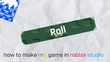 How to make an RNG game in ROBLOX STUDIO (Script Giveaway)