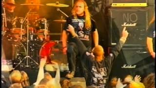 FLESHCRAWL - Under the Banner of Death + As Blood Rains From the Sky [live at Party San 2001]