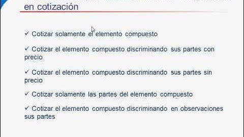 Software contable ContaPyme - Formato de impresión de elementos compuestos en cotizaciónw