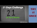 21 Days Challenge by Jeetu Bhaiya|IIT JEE MAINS AND ADVANCED,NEET KOTA FACTORY