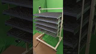 1500 eggs incubator turning trolley automatic #hatchpro #eggincubator #egghatching