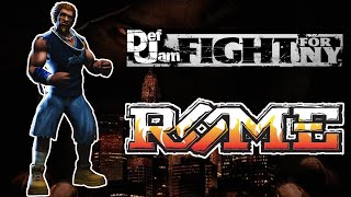 Def Jam FFNY: Character Showcase - Rome