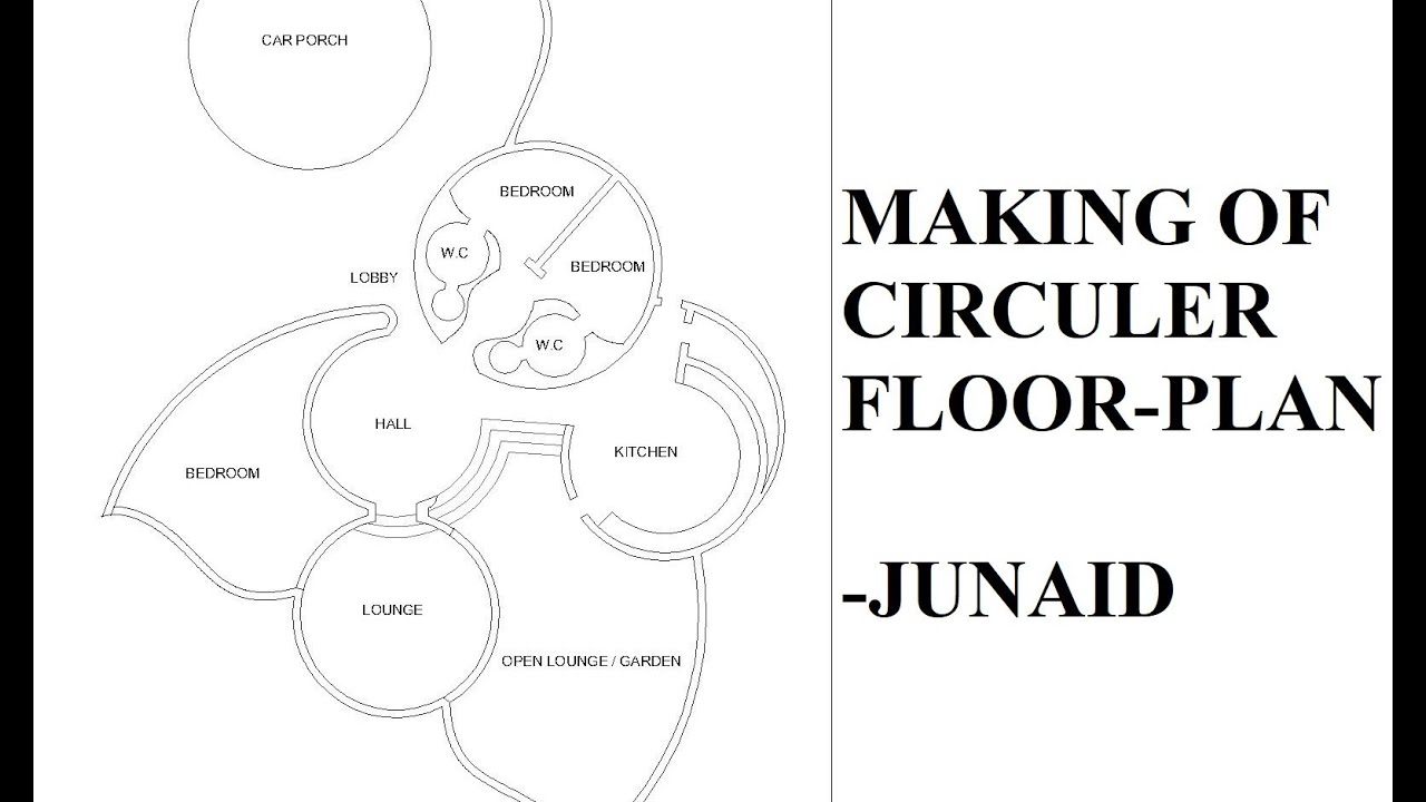 circular floor-plan | West winds House |