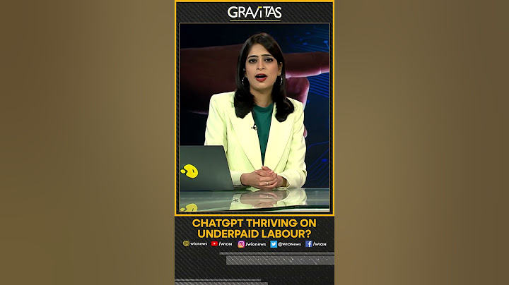 Gravitas: ChatGpt creator exploited Kenyan workers?