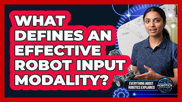 What Defines An Effective Robot Input Modality?