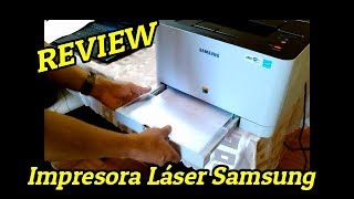Económico Derivación Genuino Very complete Review! .. Laser Printer Samsung CLP-365W - YouTube