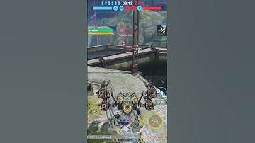 Suppressing fireeeee! | #warrobots War Robots #gaming #wr #ultimate #shocktrain #typhon